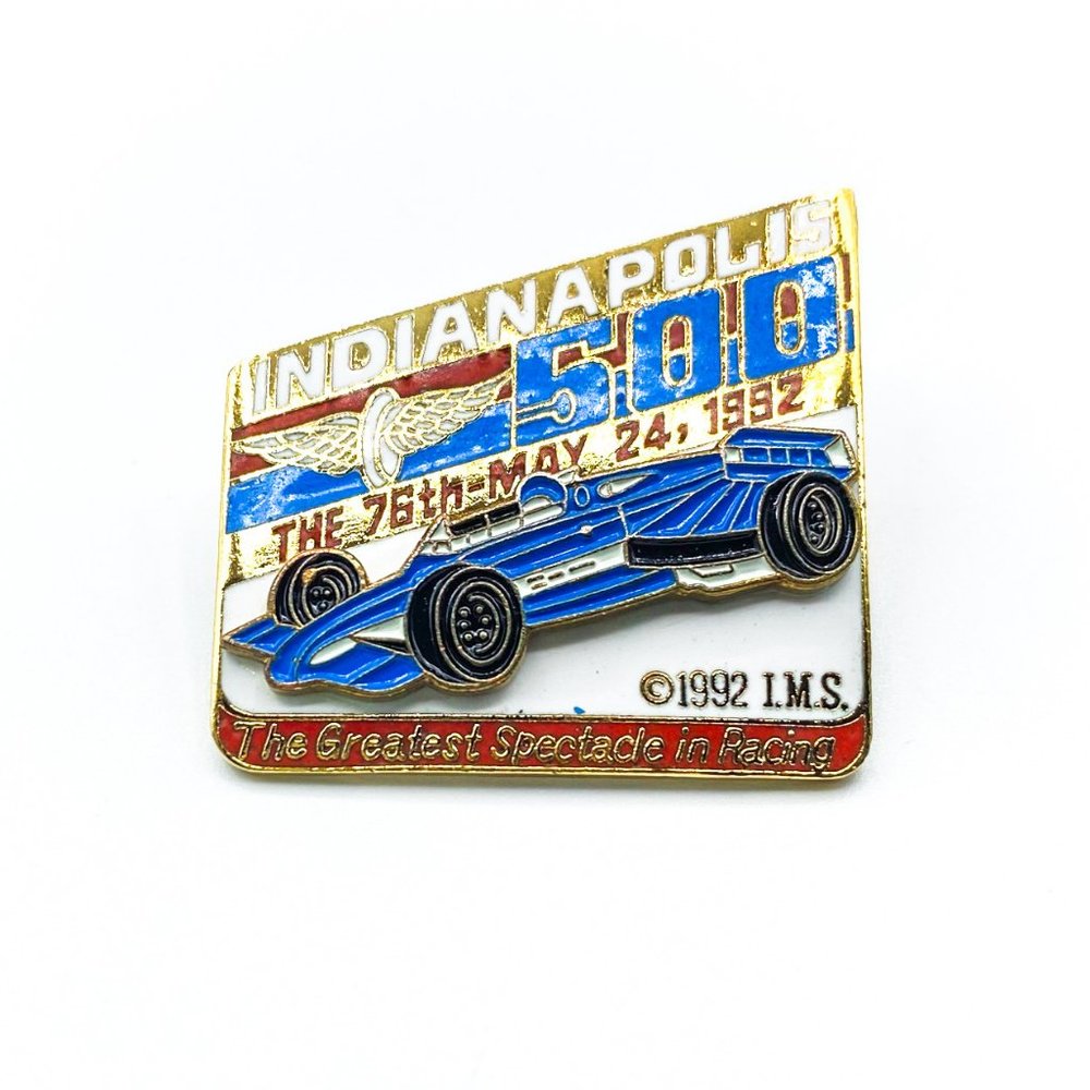 '92 INDY 500 OFFICIAL RACE PIN